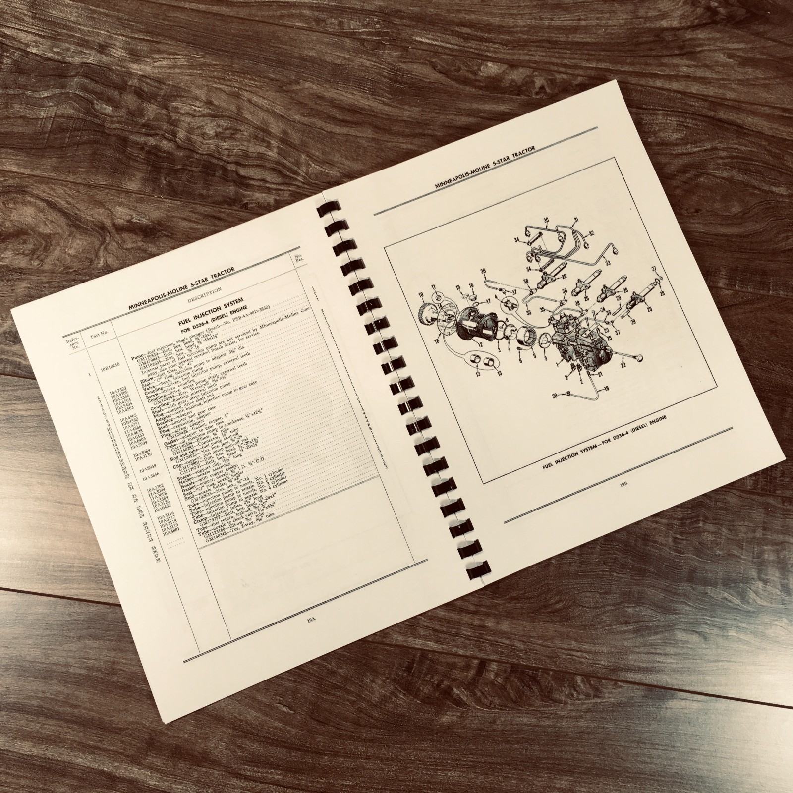 Minneapolis Moline 5 Star Tractor Service Parts Operators Manual Set Repair Book - Image 15