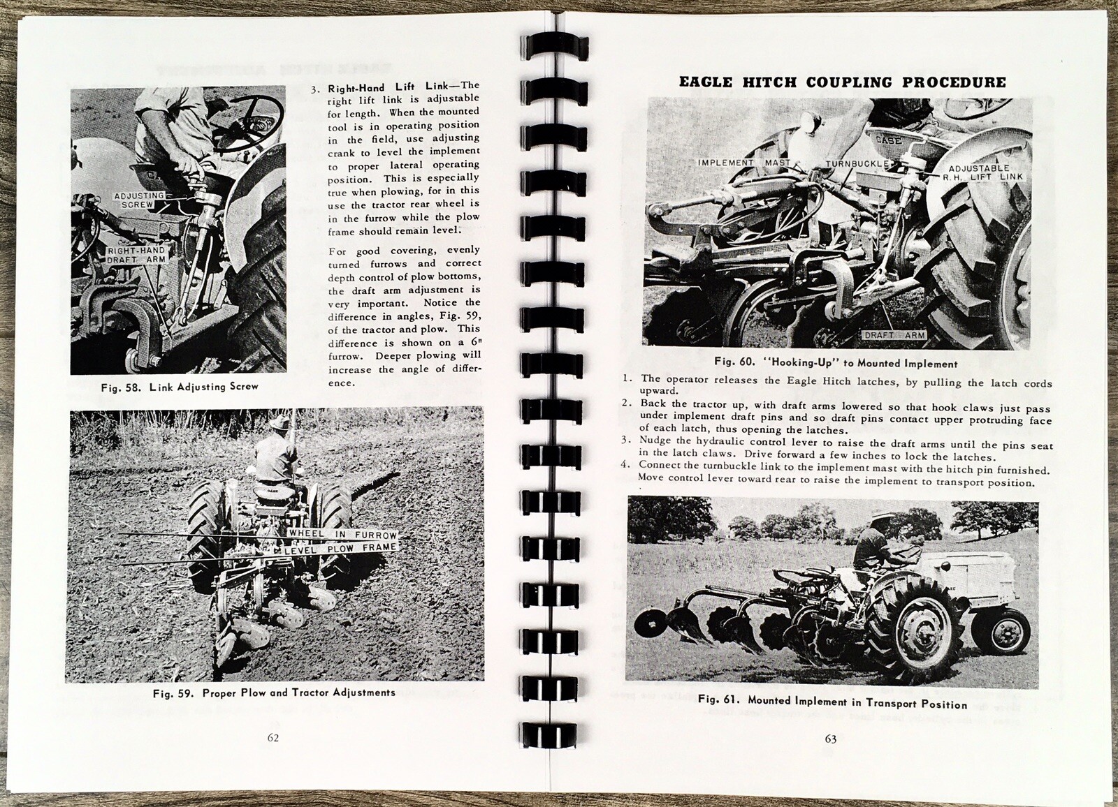 Case 300 301 310 311 312 Tractor Parts Catalog Operators Manual Set Owners Book - Image 12