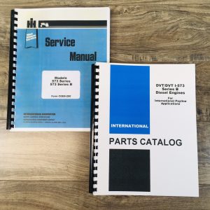 Dresser DVT-573B DVTI-573B Diesel Engine Service Parts Manual Set Repair Shop