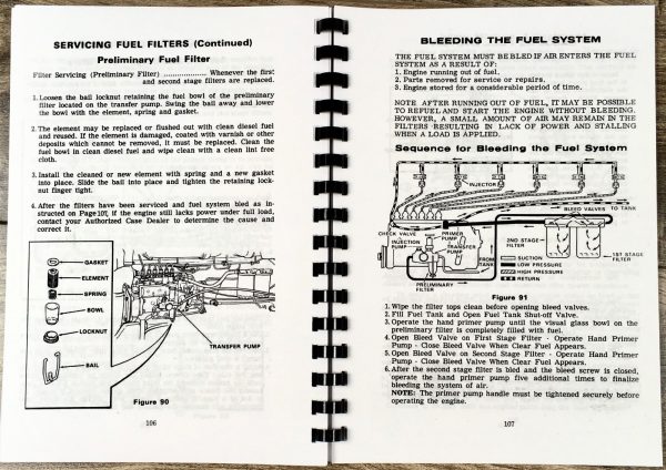 Case 970 Tractor Service Manual Parts Catalog Operators Owners Set 8693001-After - Image 21