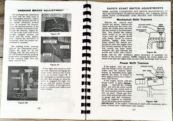 Case 970 Tractor Service Manual Parts Catalog Operators Owners Set 8693001-After - Image 22