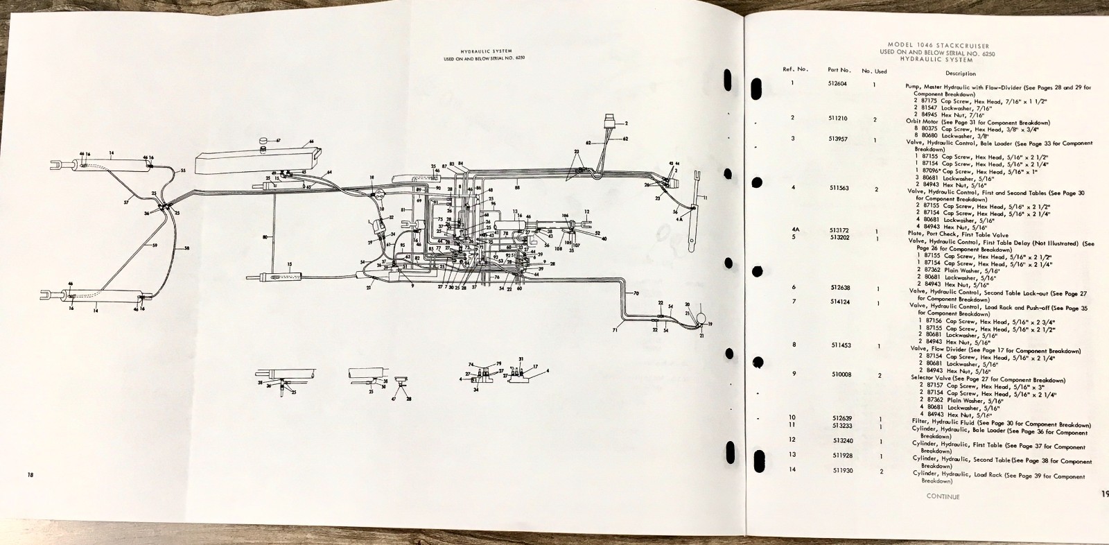 New Holland 1046 Automatic Bale Wagon Parts Manual Catalog Book Assembly - Image 4
