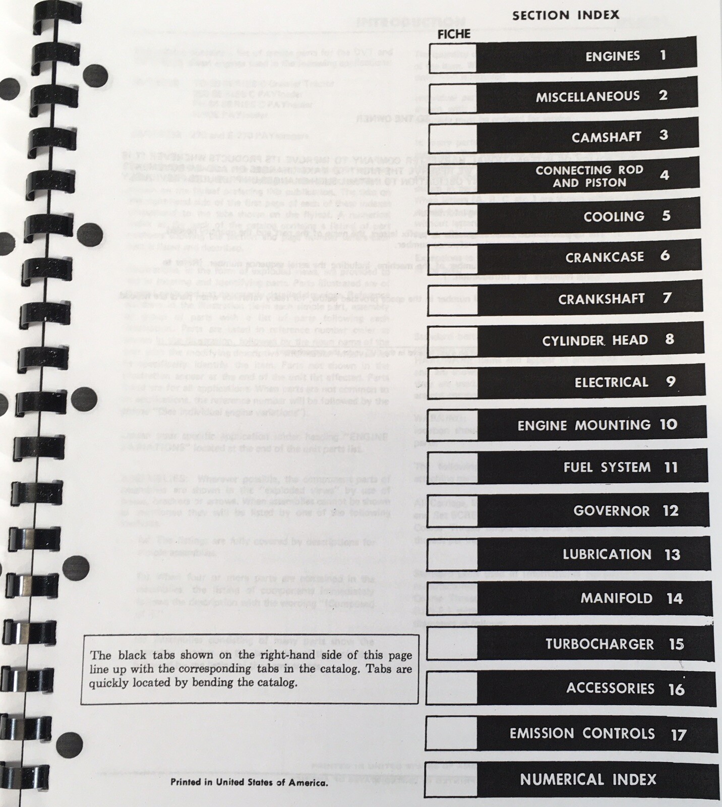 Dresser DVT-573B DVTI-573B Diesel Engine Parts Manual Catalog Book - Image 2