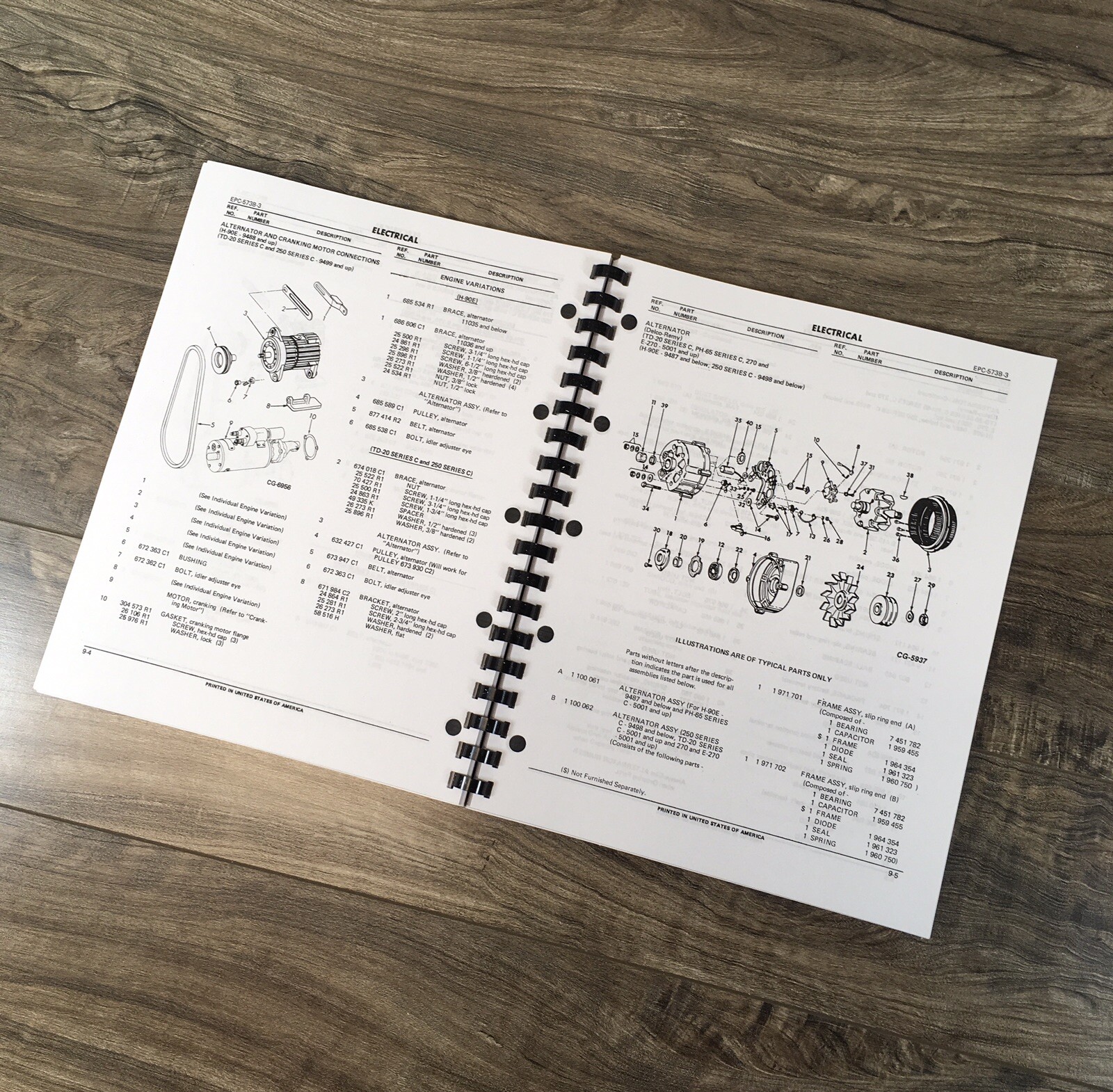 Dresser DVT-573B DVTI-573B Diesel Engine Parts Manual Catalog Book - Image 4