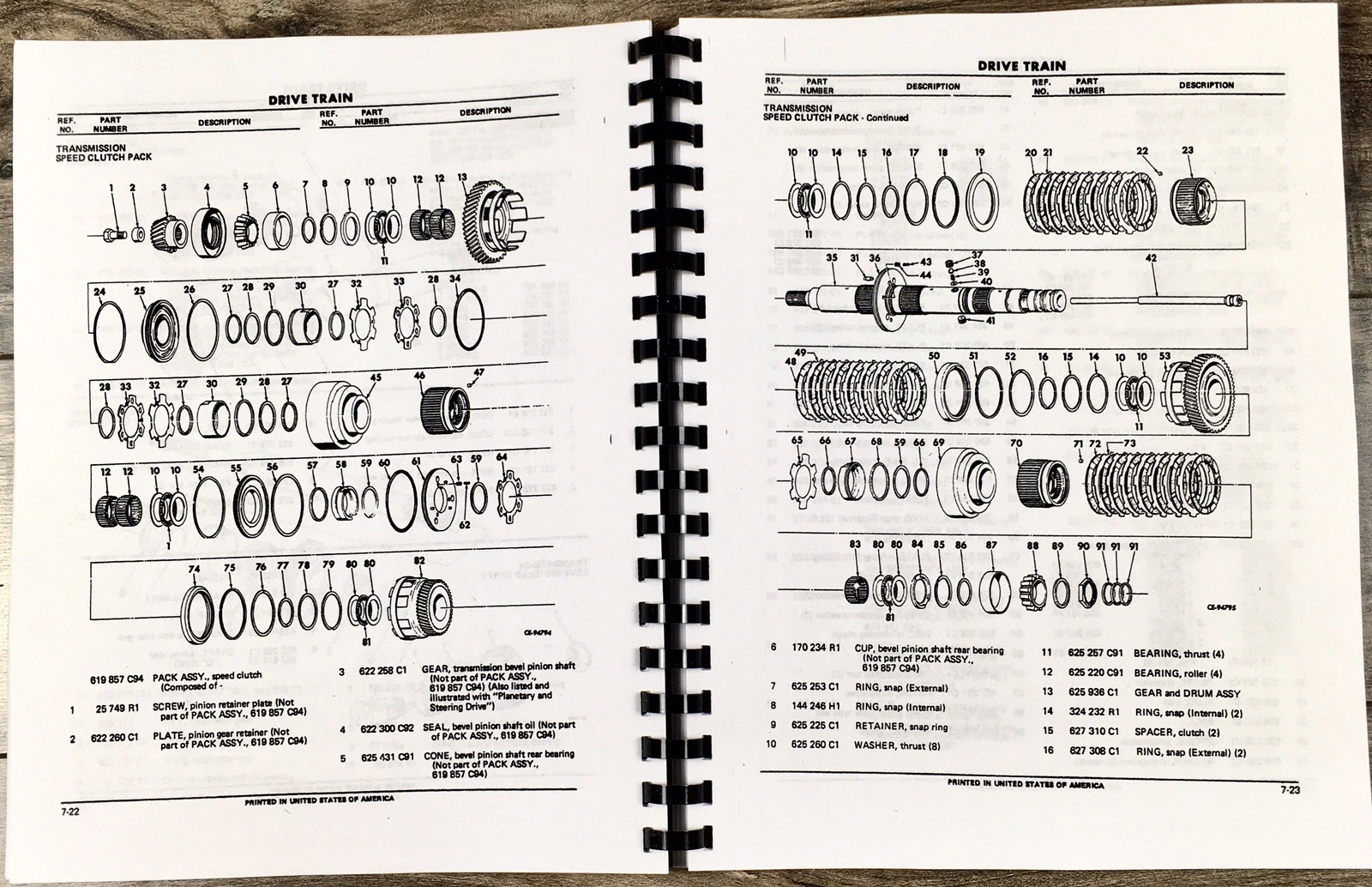 International 100E Crawler Tractor Parts Manual Catalog Assembly SN under 009501 - Image 5