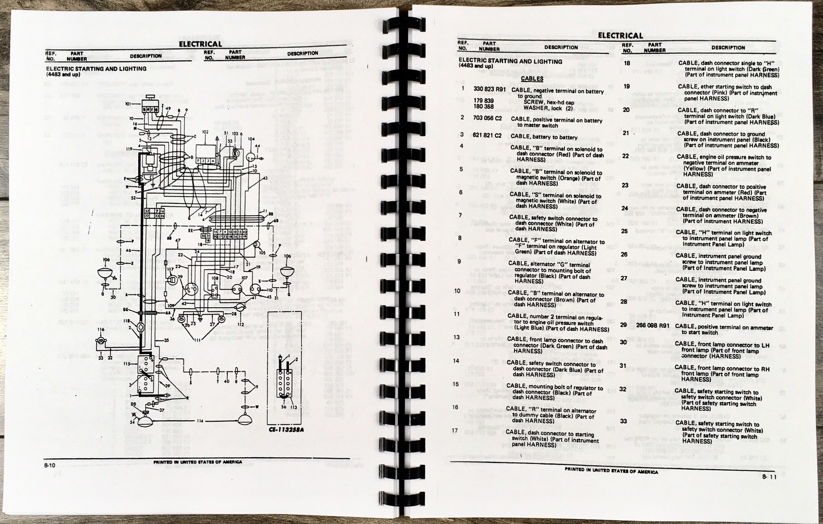 International 100E Crawler Tractor Parts Manual Catalog Assembly SN under 009501 - Image 6