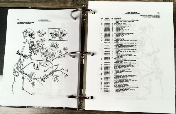 Allis Chalmers 8030 Tractor Service Manual Parts Catalog Repair Shop Workshop - Image 22