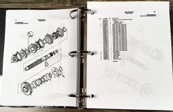 Allis Chalmers 8030 Tractor Service Manual Parts Catalog Repair Shop Workshop - Image 23