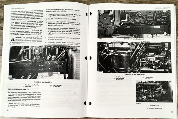 Allis Chalmers 8030 Tractor Service Manual Parts Operators Repair Shop Workshop - Image 24