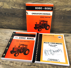 Allis Chalmers 6060 Tractor Service Manual Parts Operators Repair Shop Workshop
