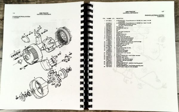Allis Chalmers 6060 Tractor Service Manual Parts Operators Repair Shop Workshop - Image 21