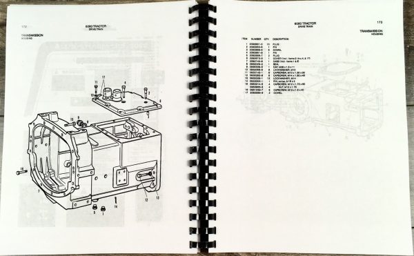 Allis Chalmers 6060 Tractor Service Manual Parts Operators Repair Shop Workshop - Image 22