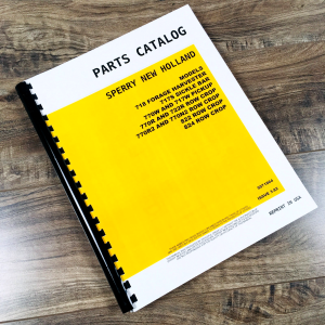 New Holland 770W and 717W Pickup Parts Manual Catalog Assembly Book NH