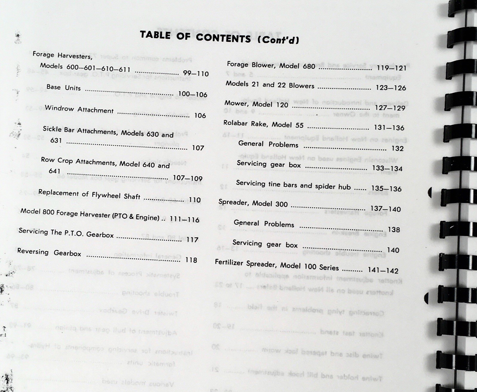 New Holland Super 77 Square Baler Service Manual Serviceman's Troubleshooting - Image 3