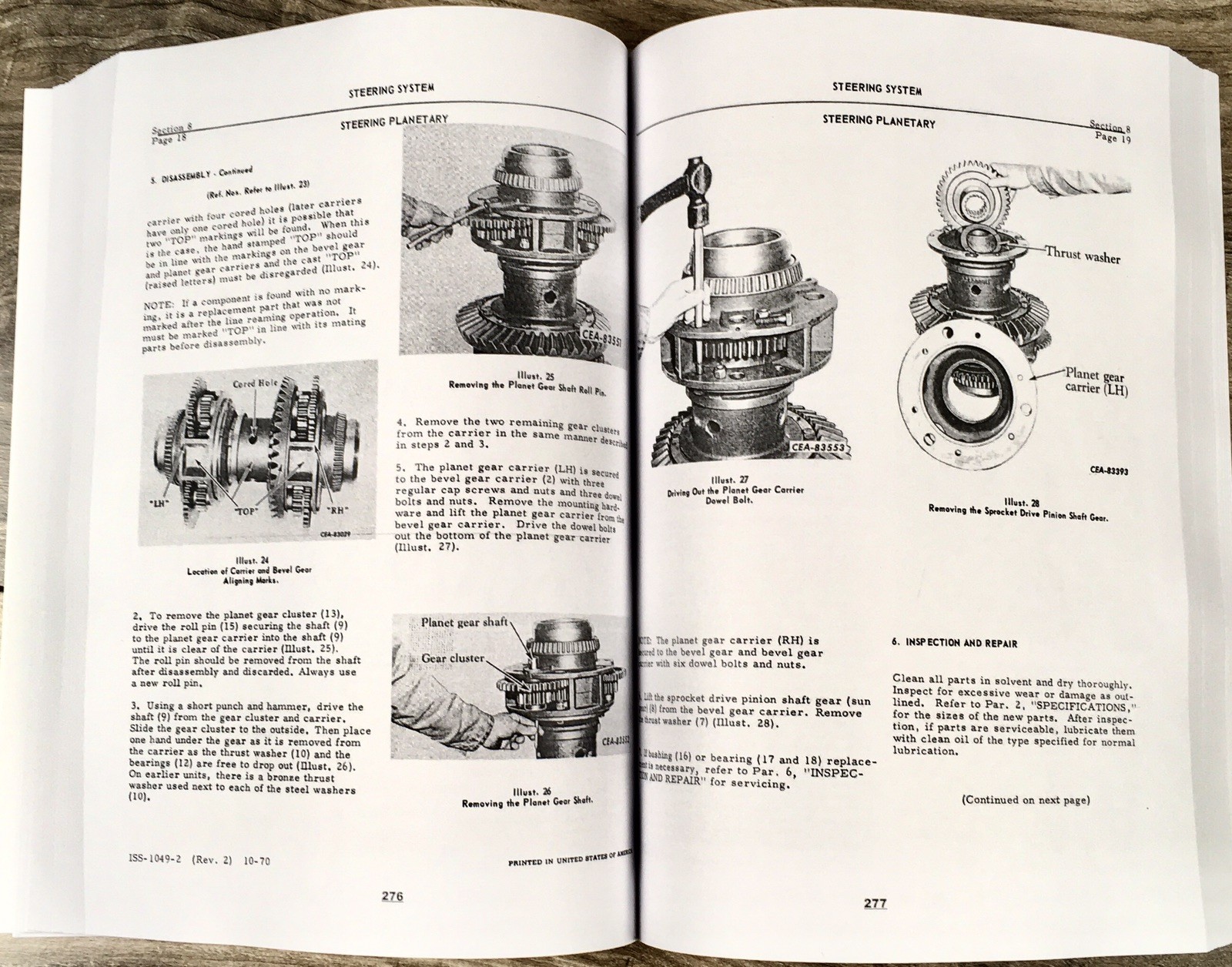 International 175 Crawler Loader Service Manual Parts Catalog Set Repair Shop - Image 9