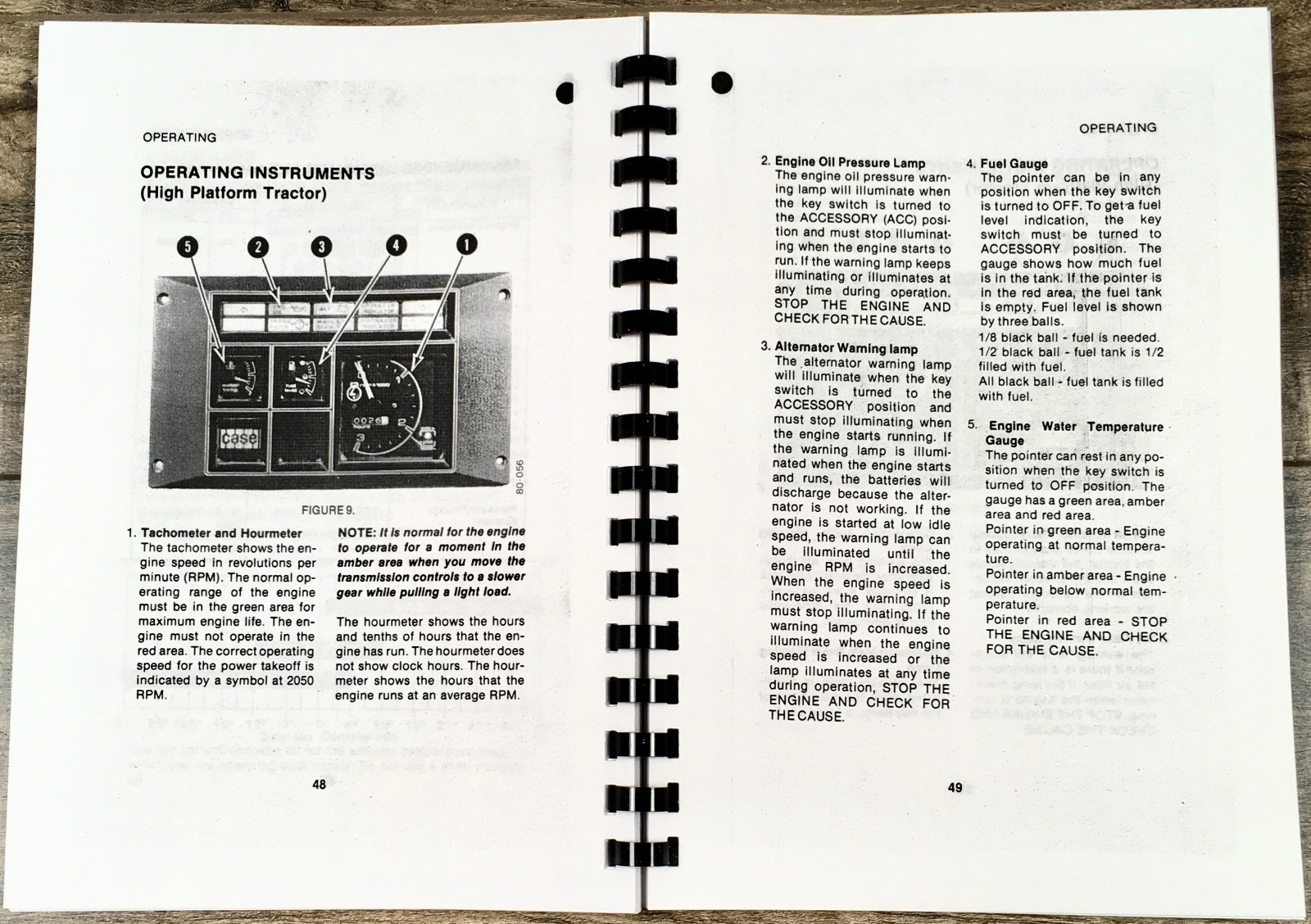 Case 1490 Tractors Service Manual Parts Catalog Operators Owners Repair Shop Set - Image 11