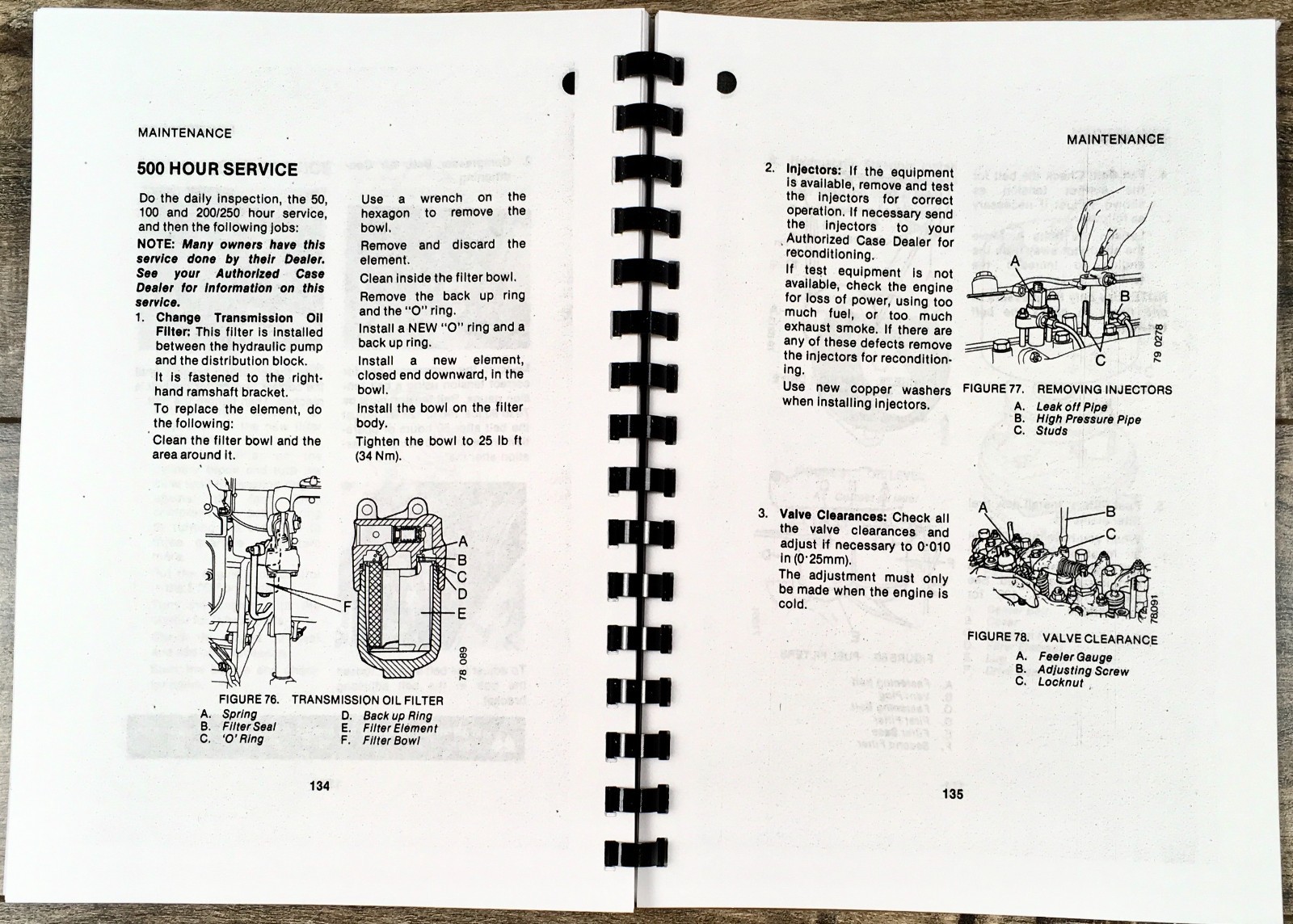 Case 1490 Tractors Service Manual Parts Catalog Operators Owners Repair Shop Set - Image 12