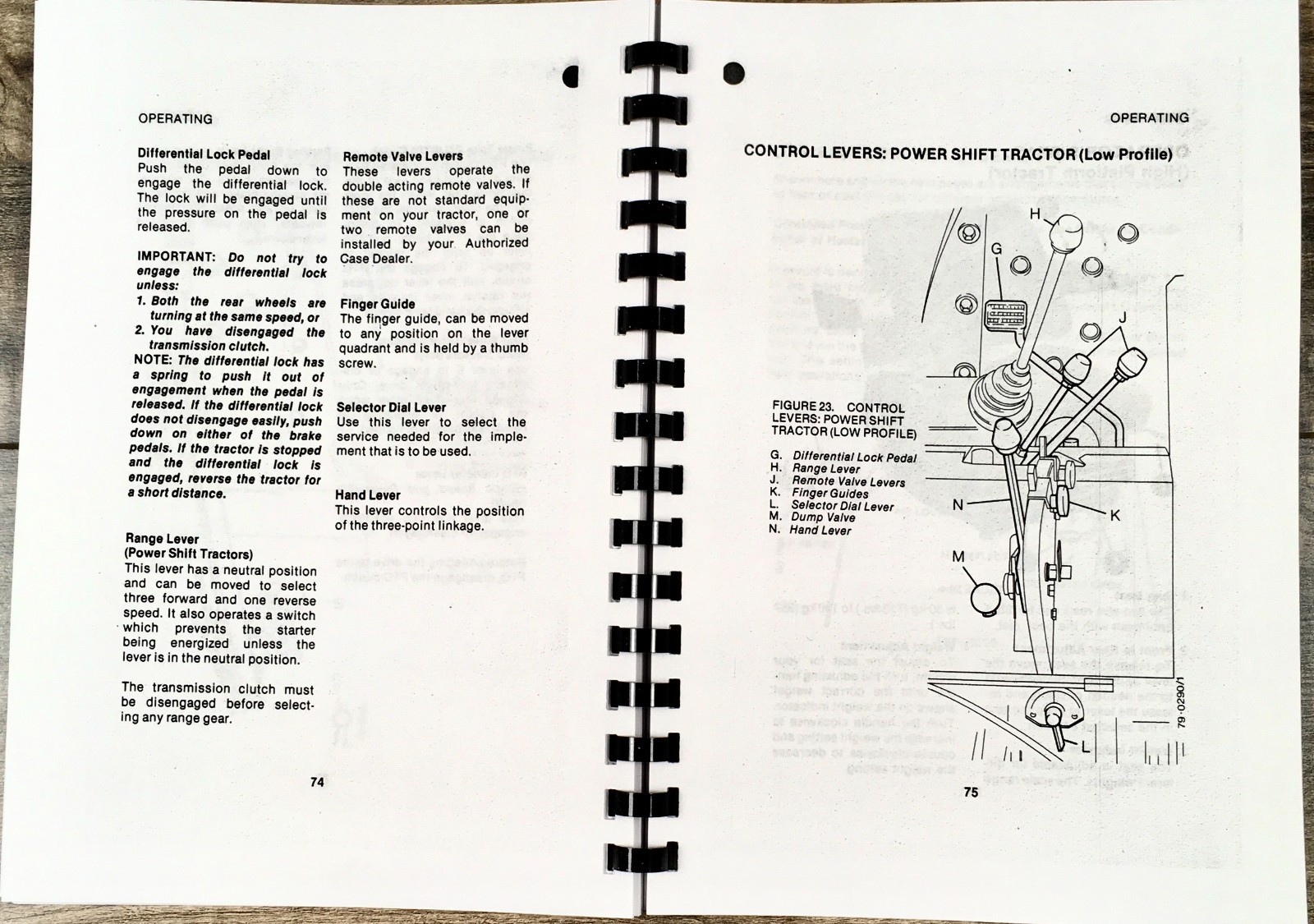 Case 1490 Tractors Service Manual Parts Catalog Operators Owners Repair Shop Set - Image 14