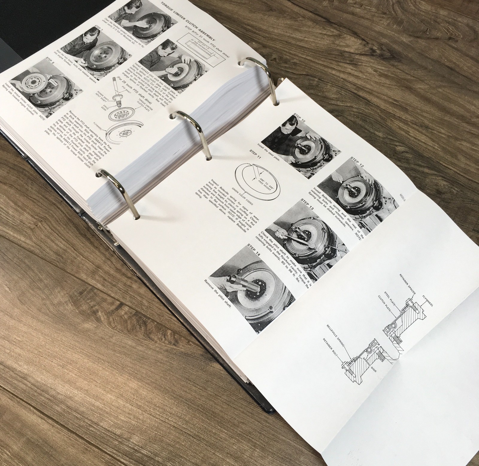 Case 970 Tractor Service Manual Parts Catalog Set Repair Shop Prior to 8675001 - Image 6