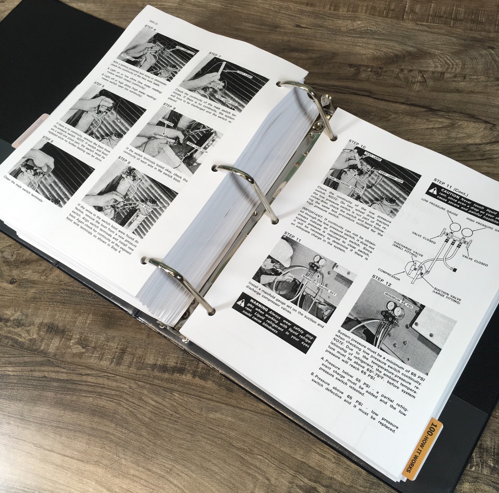 Case 970 Tractor Service Manual Parts Catalog Set Repair Shop Prior to 8675001 - Image 7