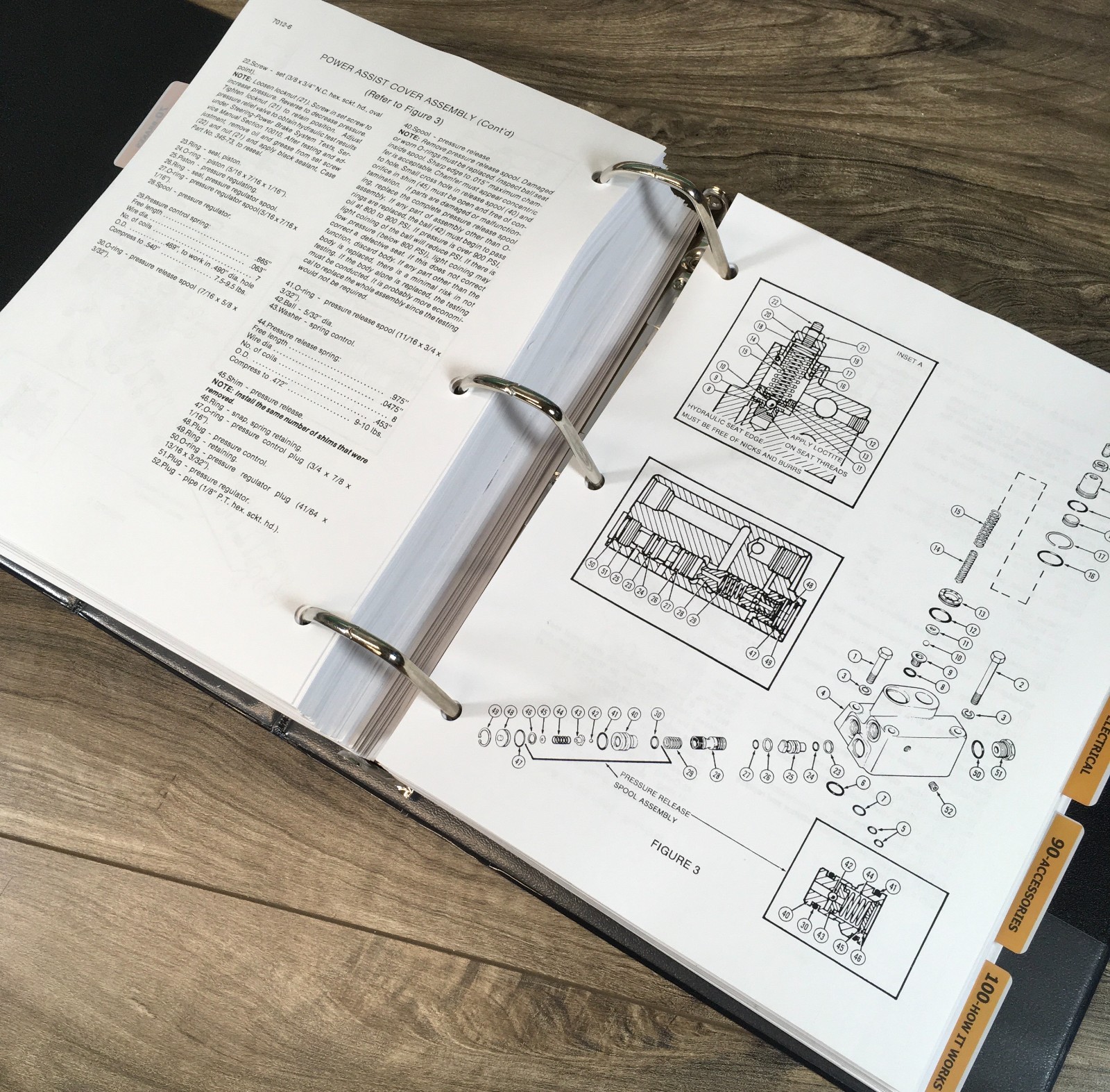 Case 970 Tractor Service Manual Parts Catalog Set Repair Shop Prior to 8675001 - Image 10