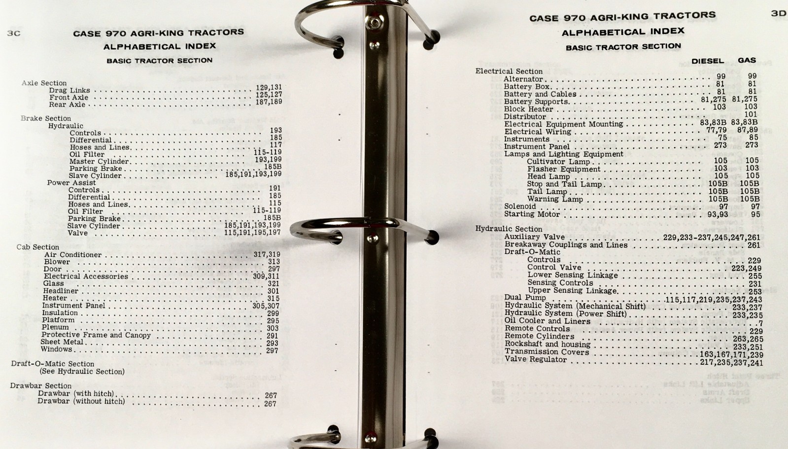 Case 970 Tractor Service Manual Parts Catalog Set Repair Shop Prior to 8675001 - Image 15