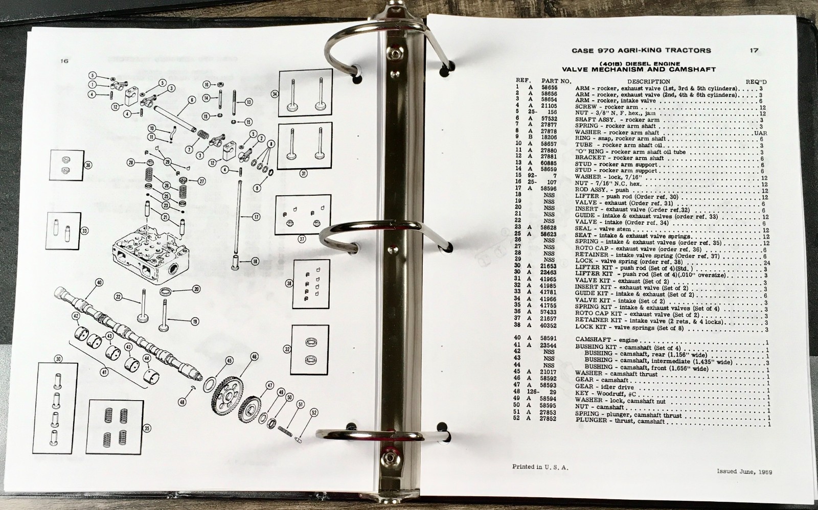 Case 970 Tractor Service Manual Parts Catalog Set Repair Shop Prior to 8675001 - Image 18