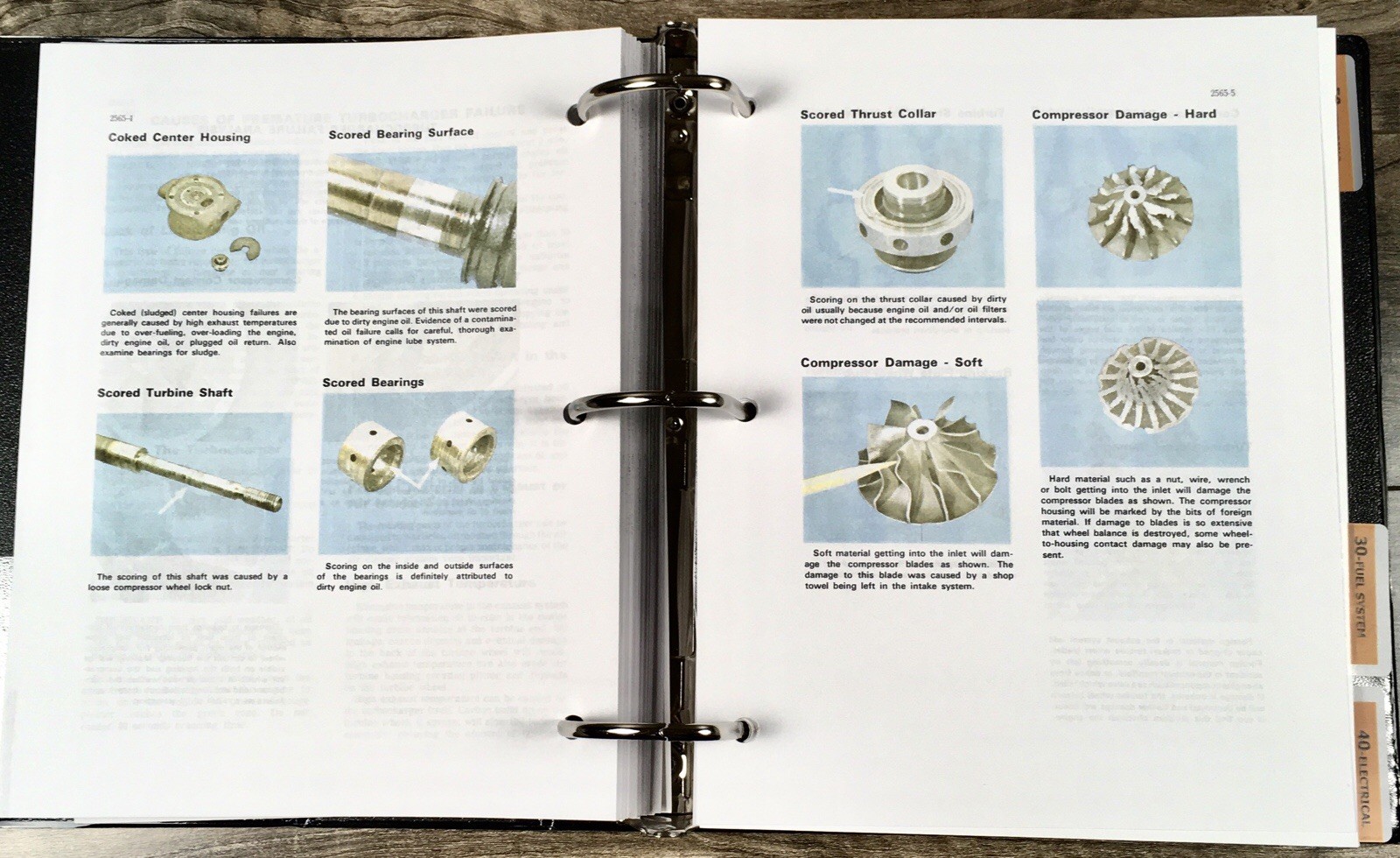 Case 1490 Tractors Service Manual Parts Catalog Repair Shop Set Workshop Book - Image 6