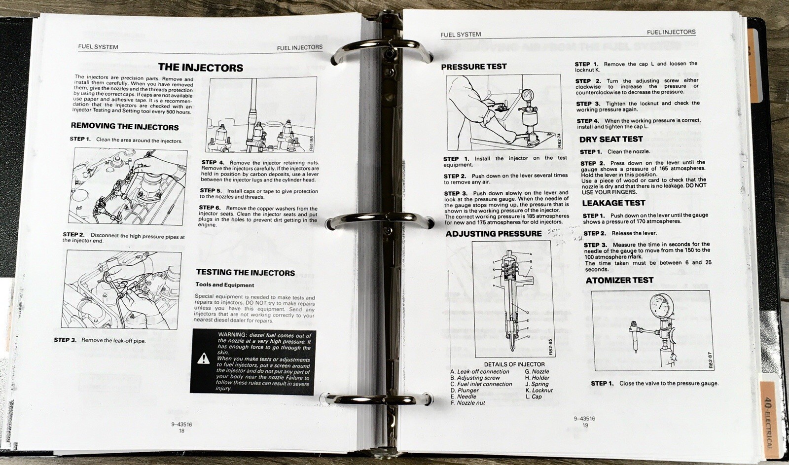 Case 1490 Tractors Service Manual Parts Catalog Repair Shop Set Workshop Book - Image 10