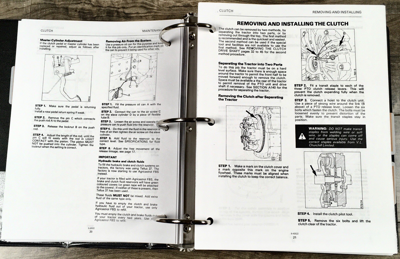 Case 1490 Tractors Service Manual Parts Catalog Repair Shop Set Workshop Book - Image 14