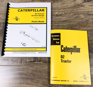 Service Repair Parts Manual Set For Caterpillar D2 Crawler Tractor 5J3501-Up