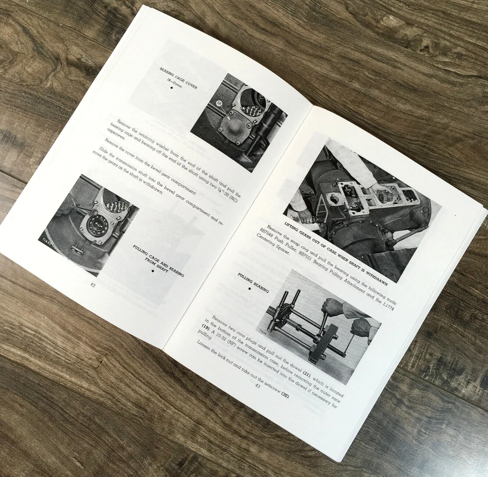 Service Parts Operators Manual Set For Caterpillar D2 Tractor 5J3501-5J18561 - Image 14