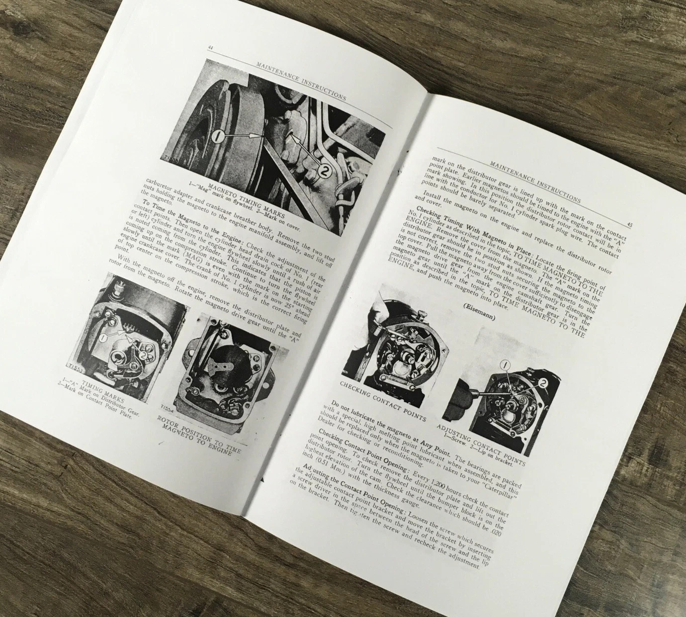 Service Parts Operators Manual Set For Caterpillar D2 Tractor 5J3501-5J18561 - Image 16