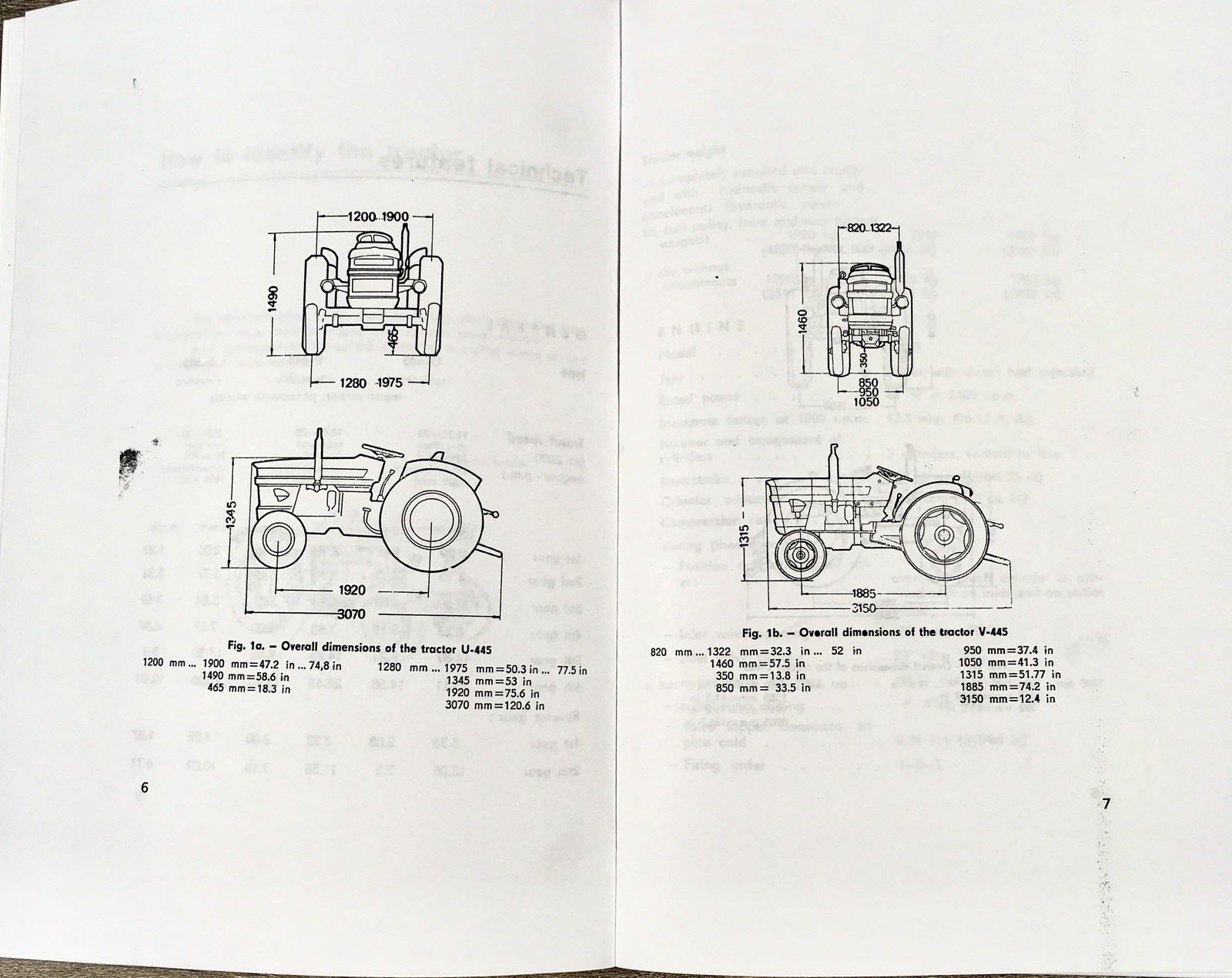 Long 445 445L 445V Tractor Operators Manual Owners Book Maintenance Adjustments - Image 3