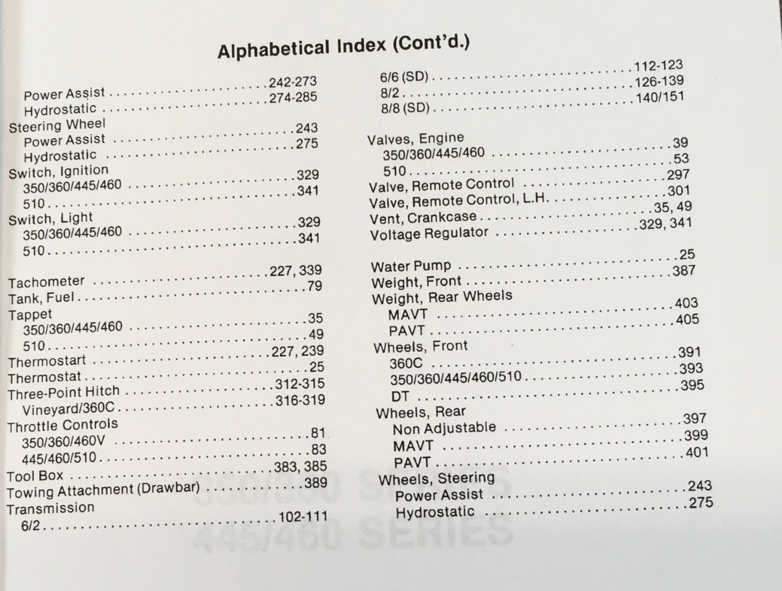 Long 445 445V 445L Tractor Service Parts Catalog Manual Set Repair Workshop Book - Image 6