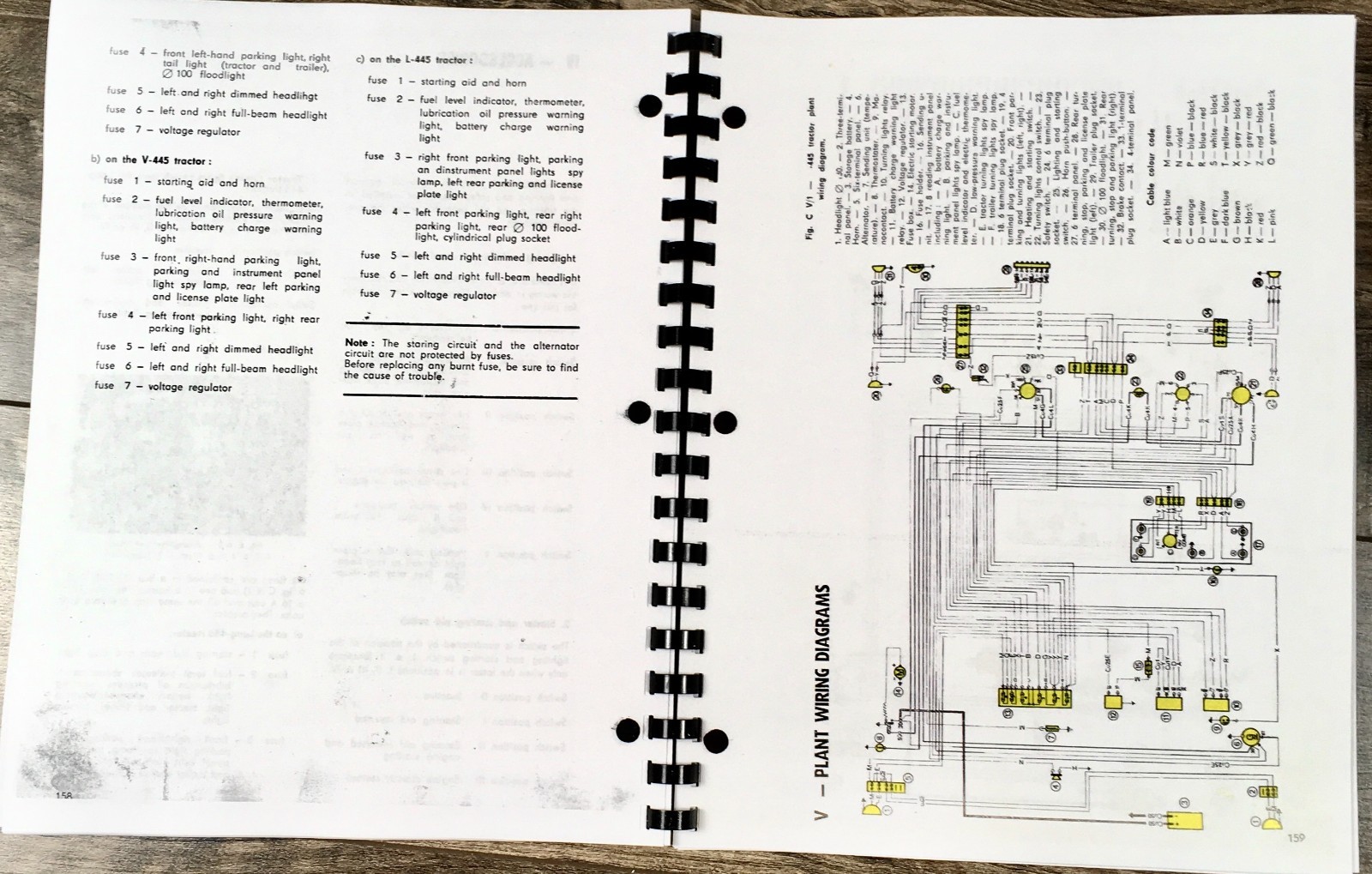 Long 445 445V 445L Tractor Service Parts Catalog Manual Set Repair Workshop Book - Image 17