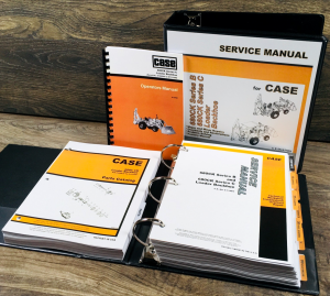Case 680C Loader Backhoe Service Shop Manual Parts Operators Set 9106000-9111008