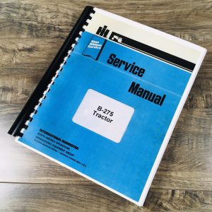 Master International B-275 Service Manual Repair Shop Book Workshop 15 volumes