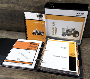 Case 930 Diesel Ag Wheel Tractor Service Manual Parts Catalog Operators Set