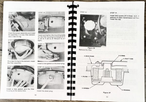Case 1294 Tractor Service Manual Parts Catalog Operators Repair Shop Workshop - Image 21