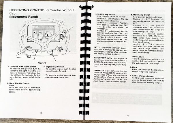 Case 1294 Tractor Service Manual Parts Catalog Operators Repair Shop Workshop - Image 22