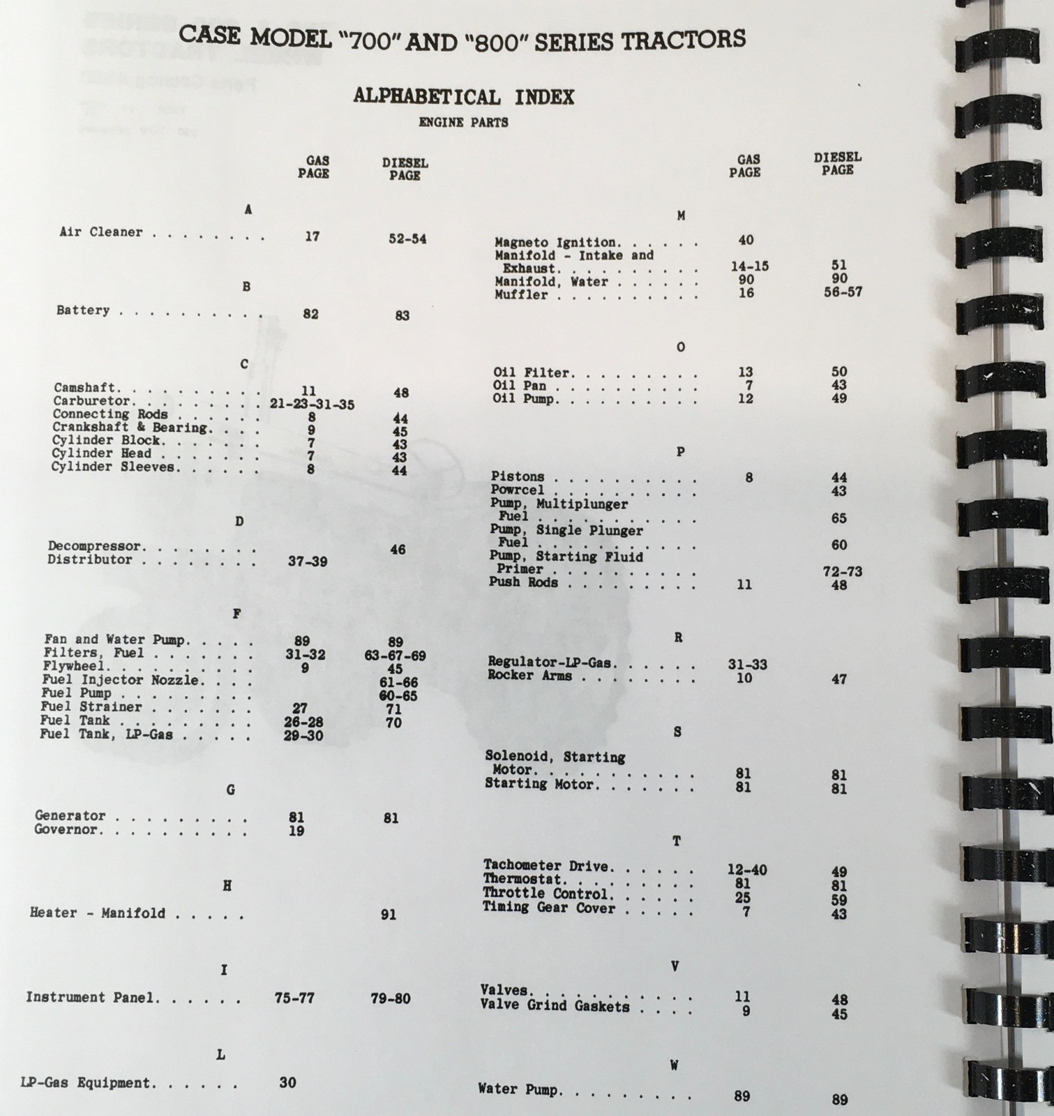 Case 700 Series 710B 712B 713B Gas Tractor Parts Catalog Operators Manual Set - Image 2