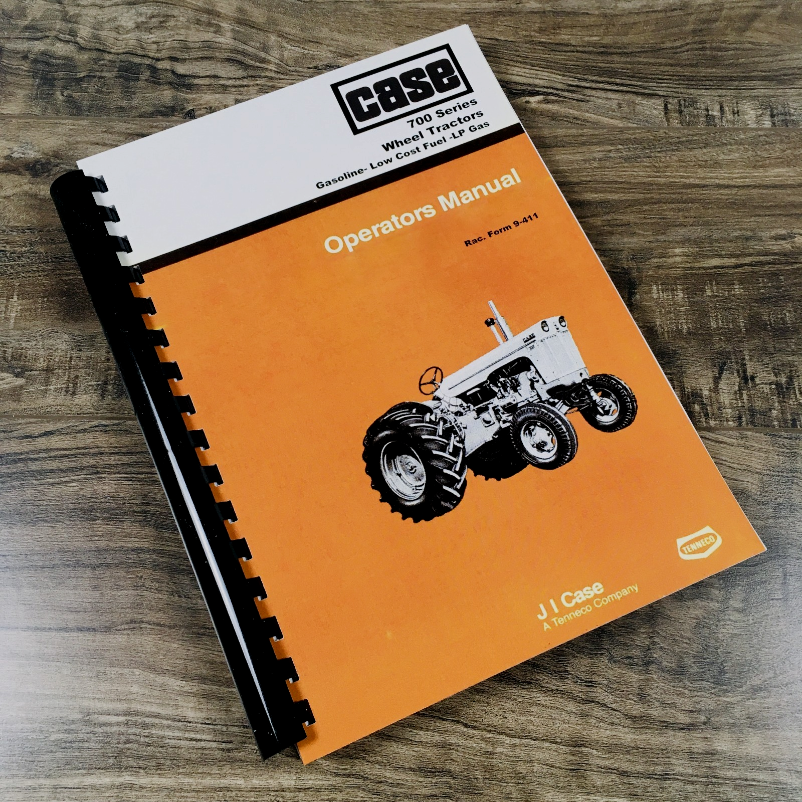 Case 700B 710B 712B 713B Gasoline Tractor Operators Manual Owners Book