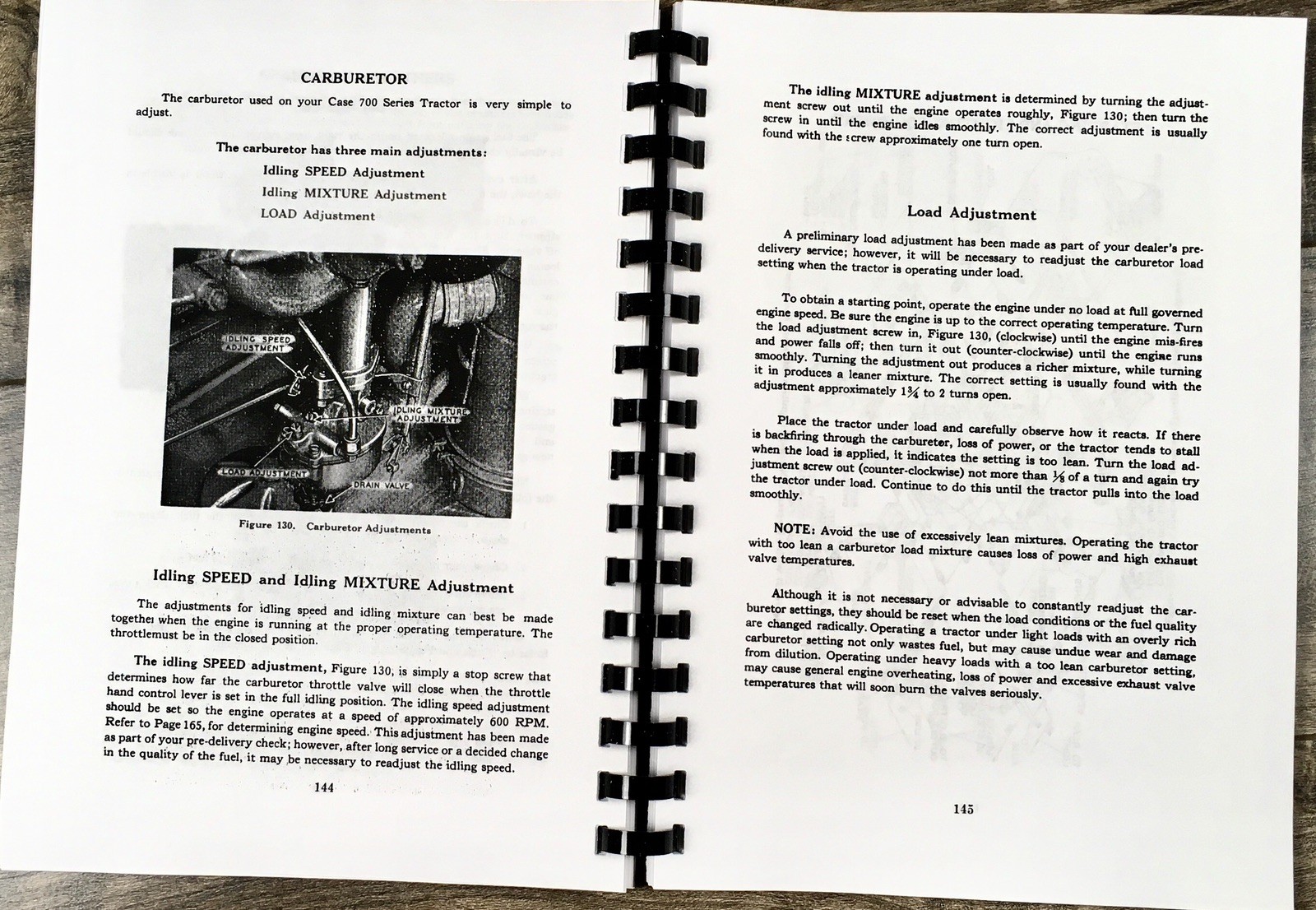 Case 700B 710B 712B 713B Gasoline Tractor Operators Manual Owners Book - Image 7