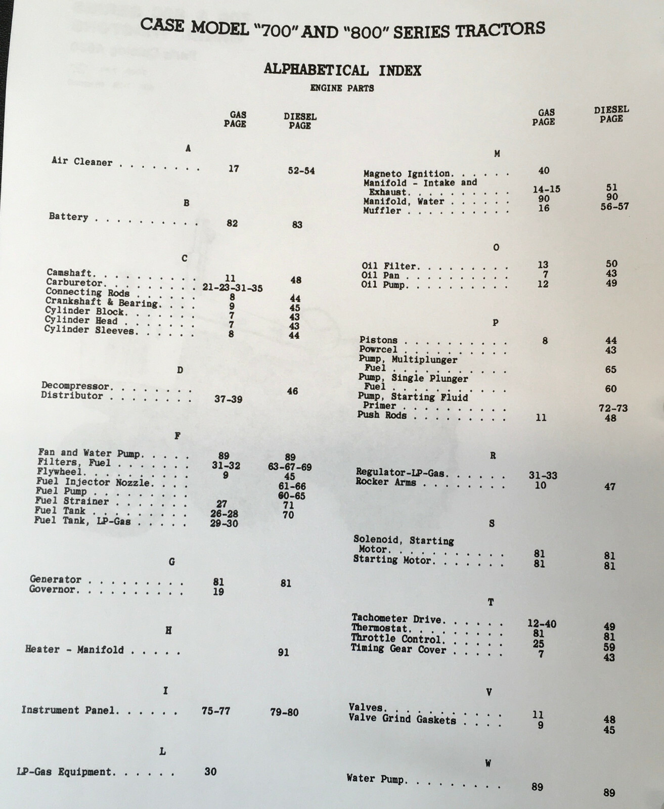 Case 700B 710B 711B 712B 713B Gasoline Tractor Service Manual Parts Operators - Image 11