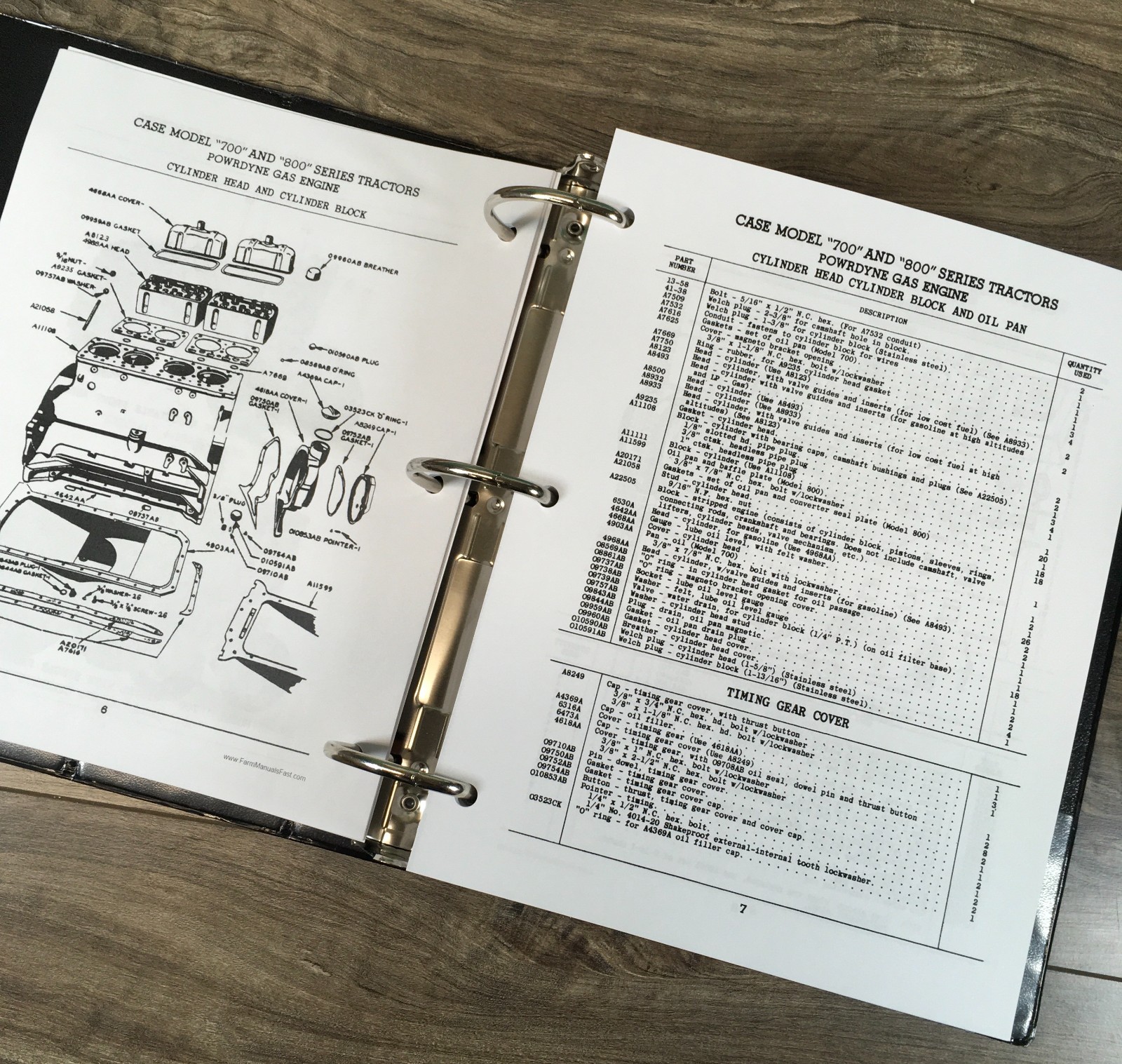 Case 700B 710B 711B 712B 713B Gasoline Tractor Service Manual Parts Operators - Image 14