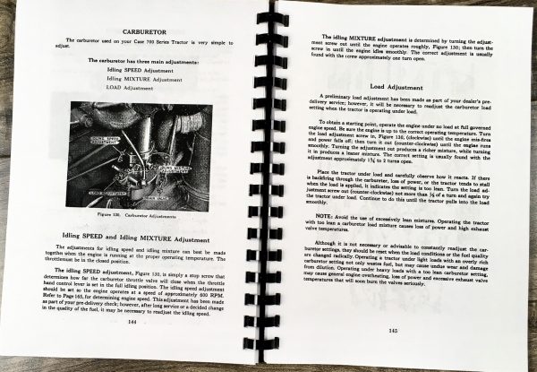 Case 700B 710B 711B 712B 713B Gasoline Tractor Service Manual Parts Operators - Image 22