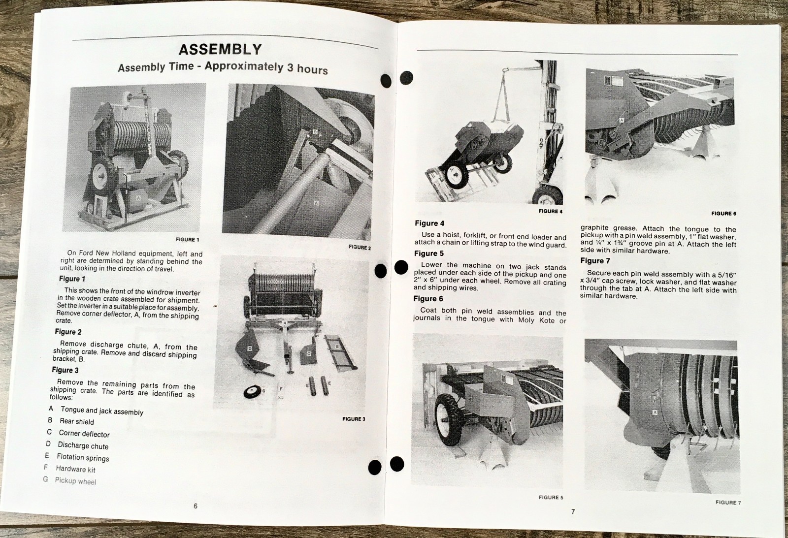 New Holland 144 Windrow Inverter Operators Manual Owners Book Maintenance - Image 3