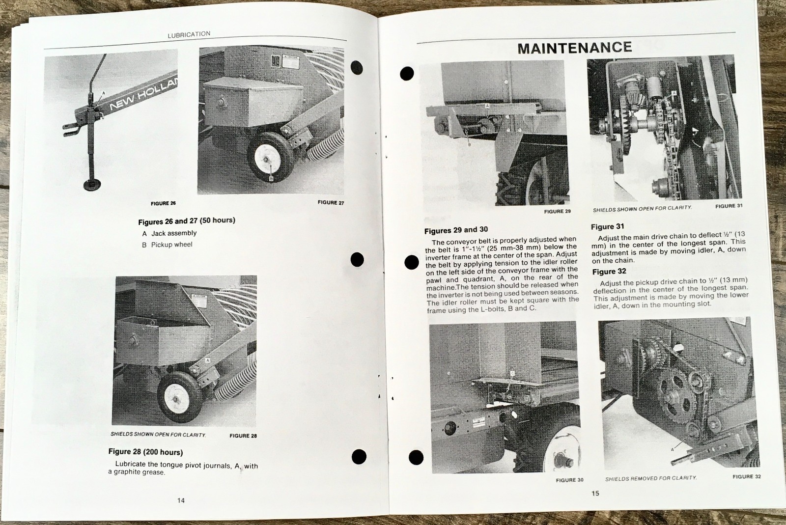 New Holland 144 Windrow Inverter Operators Manual Owners Book Maintenance - Image 5