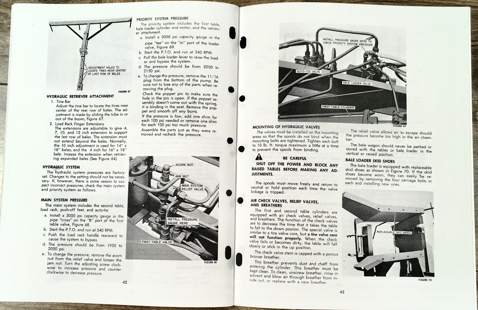 New Holland 1033 Bale Wagon Parts Catalog Operators Manual Set Schematic Views - Image 4